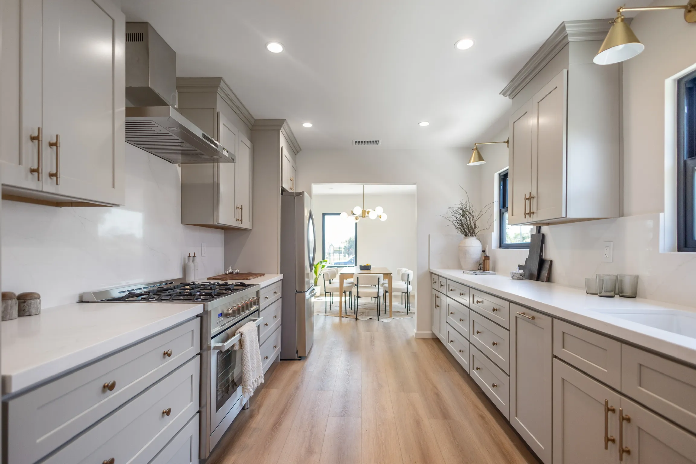 Kitchen remodel by Excel Home Builders, a home builder in Northridge, CA